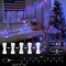 Red White and Blue Lights, Connectable Led String Lights Outdoor Waterproof, 4th of July Decoration Lights for Independence Day Resurgence Decorations, EXS-S-0200